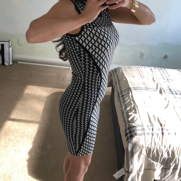 Torn by Ronnie Kobo Knit Black and White Dress XS - Picture 2 of 4